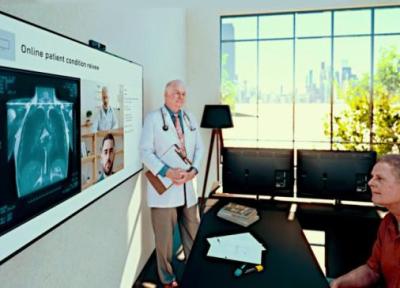 پلتفرم ویدئوکنفرانس ال جی؛ پزشکی از راه دور و مبتنی بر ابر