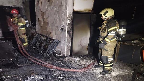 آتش سوزی منزل مسکونی در مهاباد مهار شد