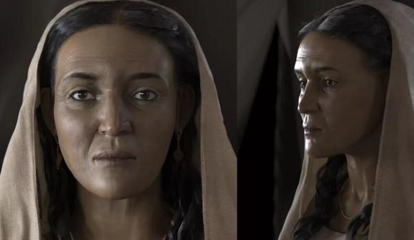 زنی از عربستان در 2 هزار سال پیش