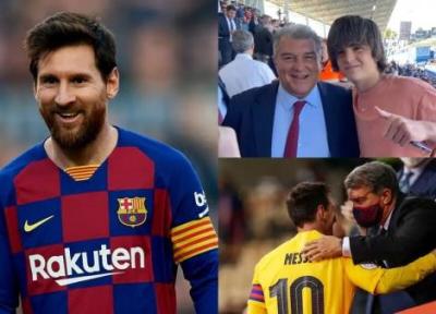 مسی به بارسلونا بازخواهد گشت؟ ، پاسخ یک کلمه ای رئیس بارسا به یک طرفدار